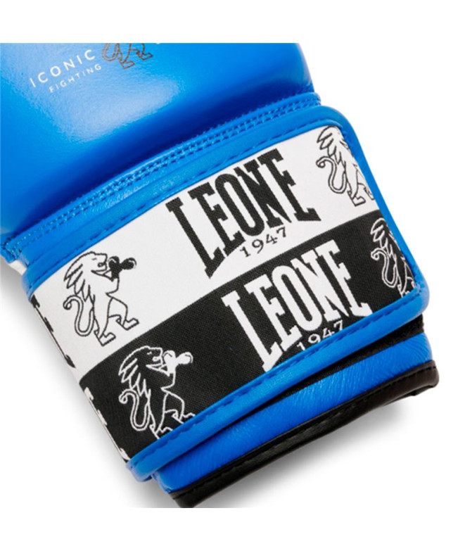Gants de Boxes Leone ICONIC bleu