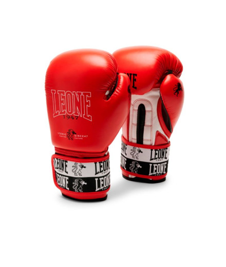 Guantes de Boxeo Leone ICONIC rojo