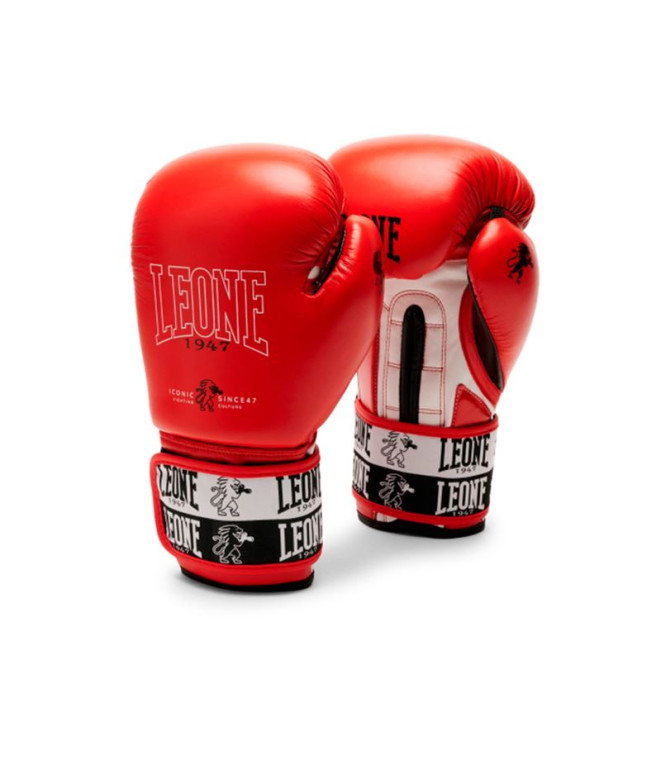 Guantes de Boxeo Leone ICONIC rojo