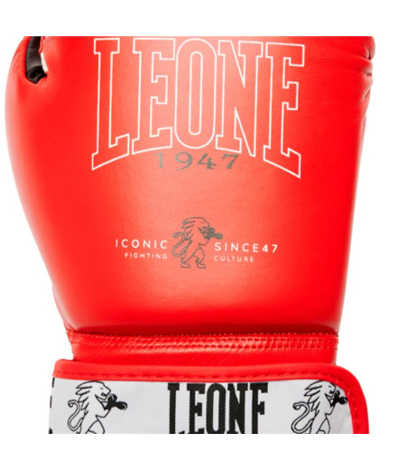 Gants de Boxes Leone ICONIC rouge 2