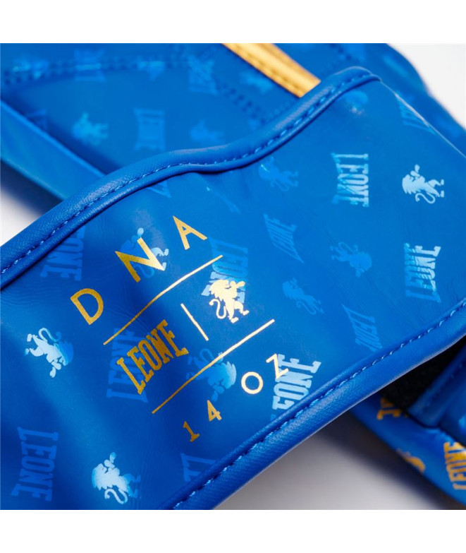 Luvas De Boxe Dna Azul/10Oz Leone