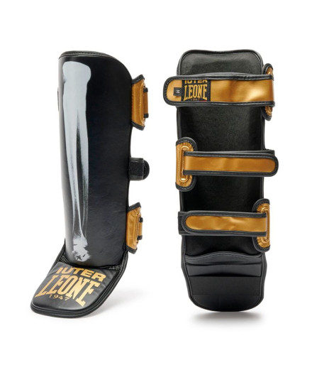 Espinilleras de Boxeo Leone IUTER negro