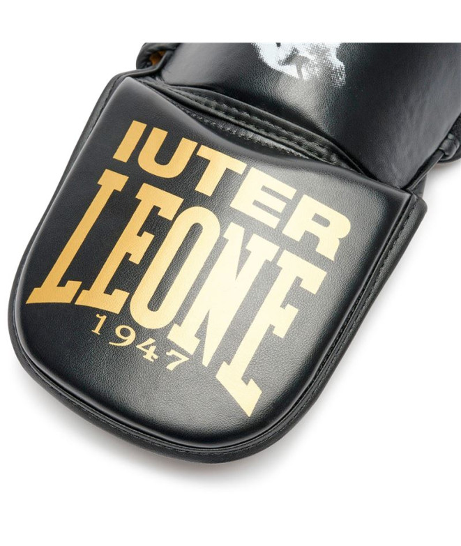 Protège-tibias de Boxes Leone IUTER noir