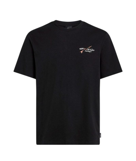 Camiseta O'Neill Retro Back Print Homem Preto