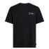 Camiseta O'Neill Retro Back Print Hombre Negro
