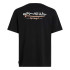 Camiseta O'Neill Retro Back Print Hombre Negro