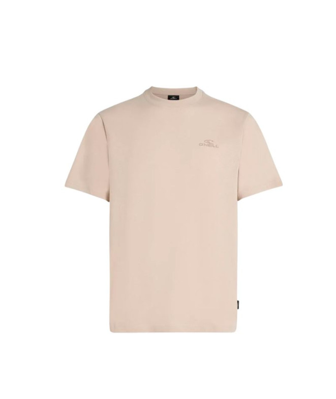 Camiseta O'Neill Small Logo Hombre Beige