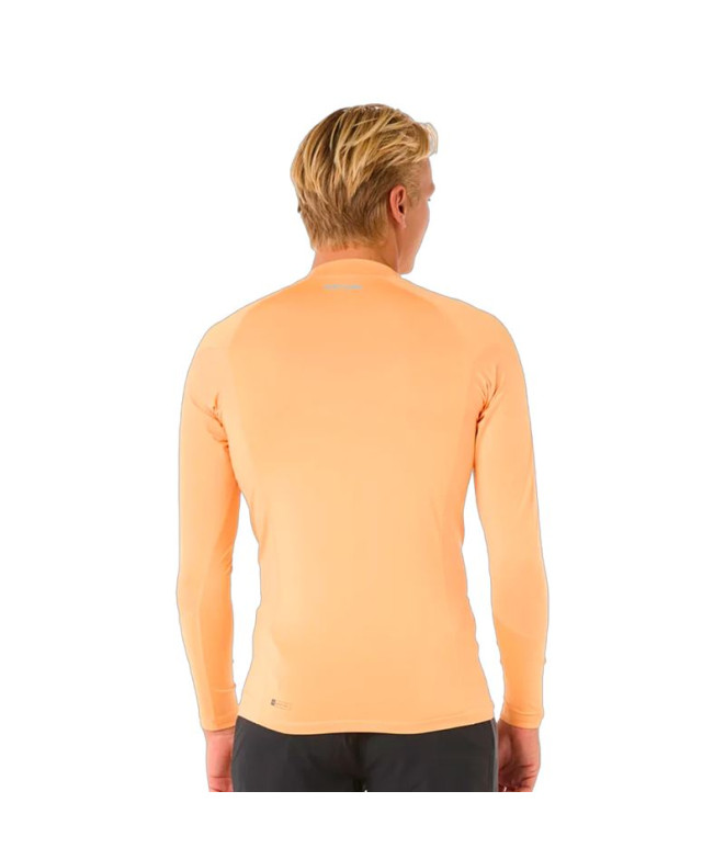 Licra Rip Curl Waves Upf Perf L/S Hombre Naranja