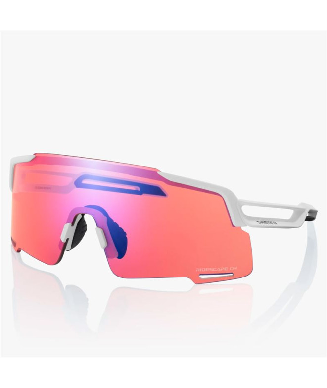 Gafas de ciclismo Shimano Eyewear Equinox 5 Blanco Matte