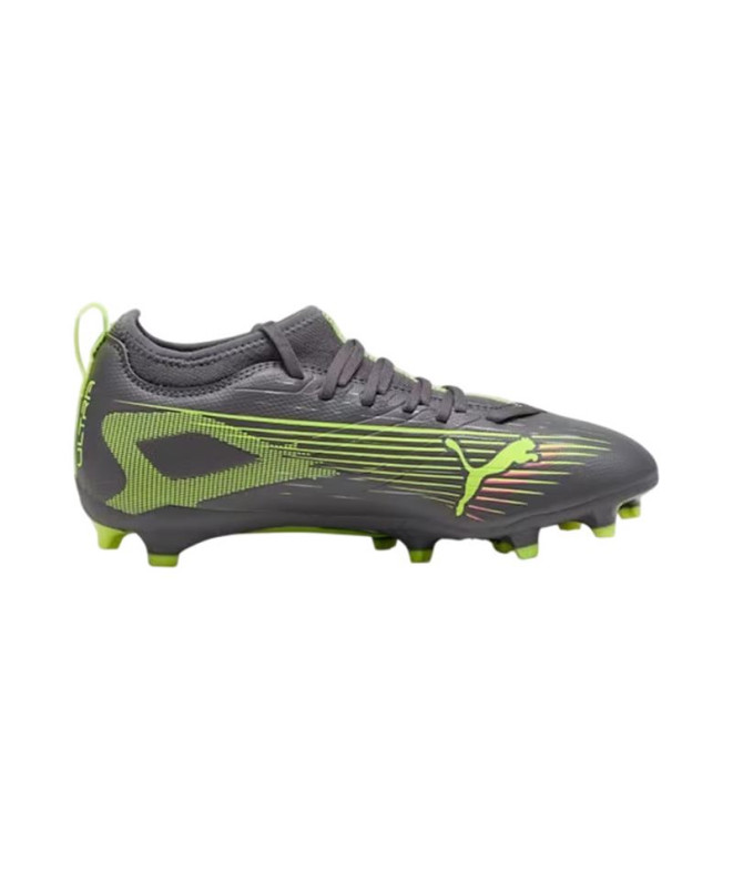 Botas De Fútbol Puma Ultra 5 Match Fg/Ag,Matte Aged Silv, Niño