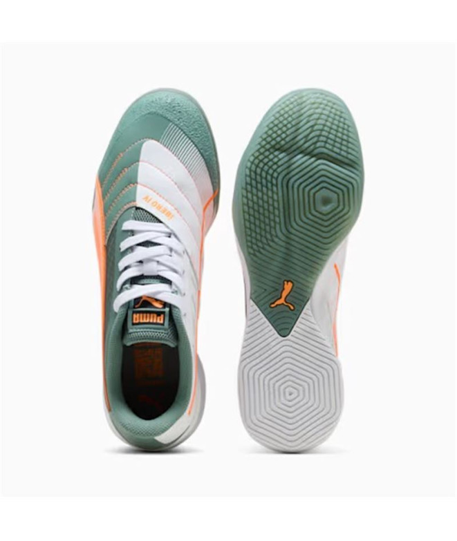 Chaussures De Futsal Puma Ibero Iv, Green Moon...
