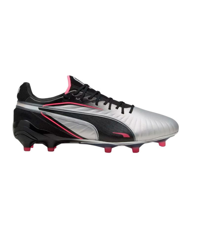 Botas De Fútbol Puma King Ultimate Fg/Ag Wn'S Silver- -Sun Struck- White Mujer