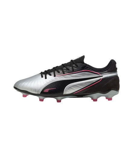 Bottes de football Puma King Match Fg/Ag, Silver Bl, Homme