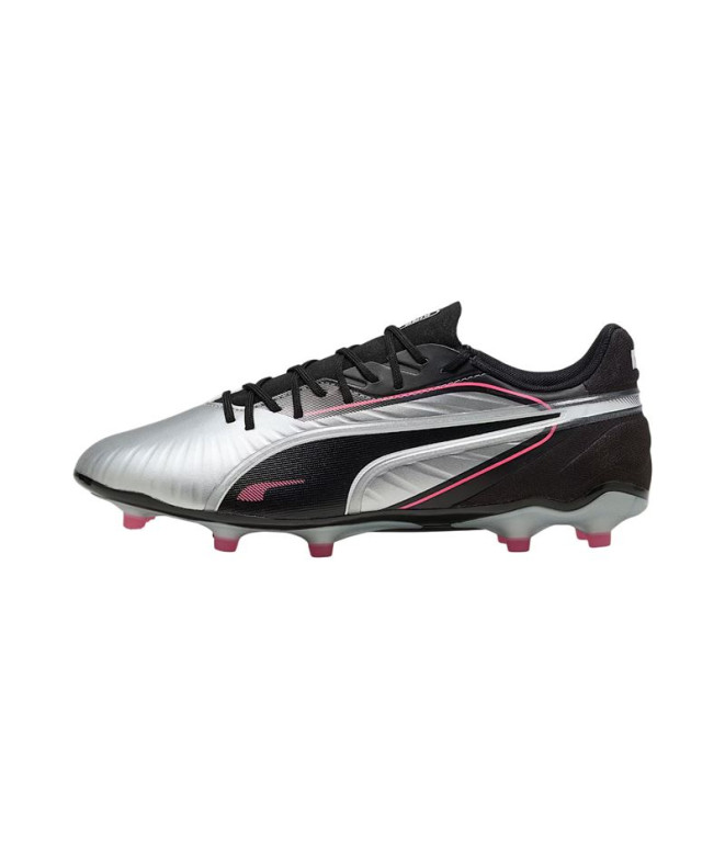 Botas de fútbol Puma King Match Fg/Ag, Silver Bl, Hombre