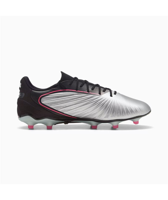 Botas de fútbol Puma King Match Fg/Ag, Silver...