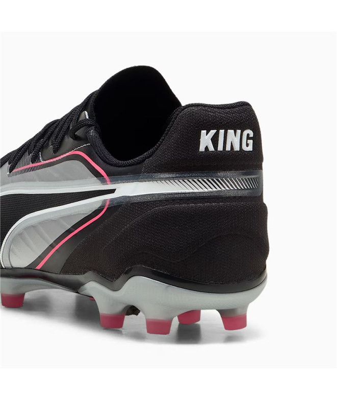 Botas de fútbol Puma King Match Fg/Ag, Silver...