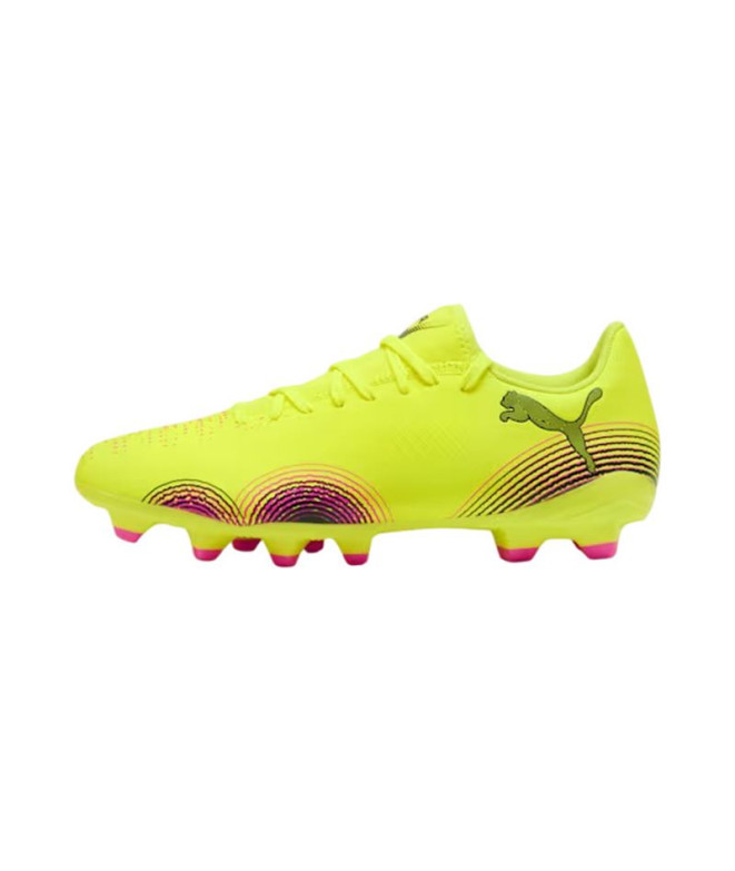 Botas De Fútbol Puma Future 8 Play Fg/Ag,Yellow Alert, Mujer