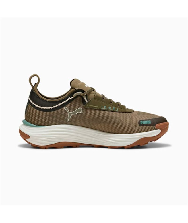 Zapatillas De Running Puma Voyage Nitro 3 Tech,Velvet Moss Lode, Hombre