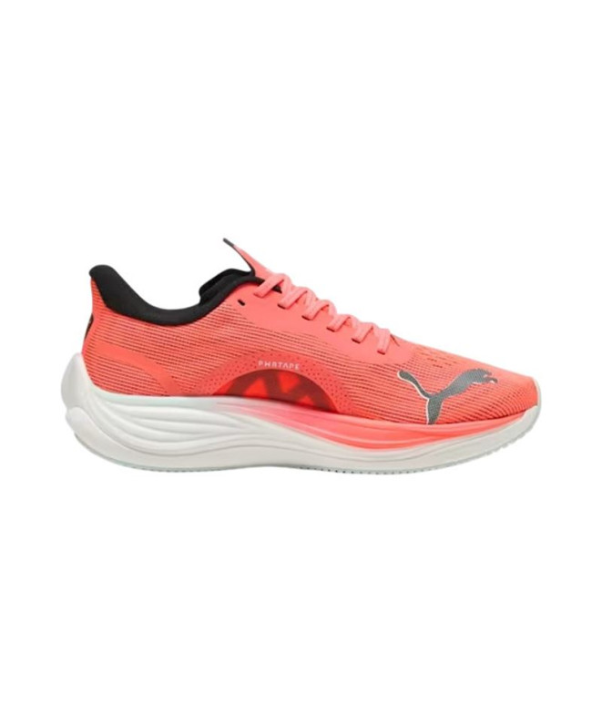 Zapatillas de Running Puma Velocity Nitro 3,Glowing Red Bl, Hombre