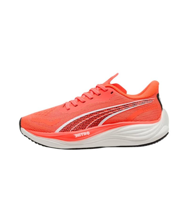 Zapatillas de Running Puma Velocity Nitro 3 Wn,Glowing Red, Mujer