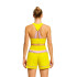 Haut de Fitness Black Limba Boxwear Femme Banana & Lila