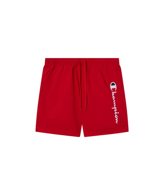 Bañador de Playa y piscina Champion Beachshort Hombre Rojo