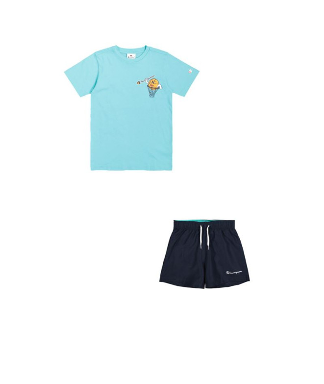 Conjunto Champion Niño Azul