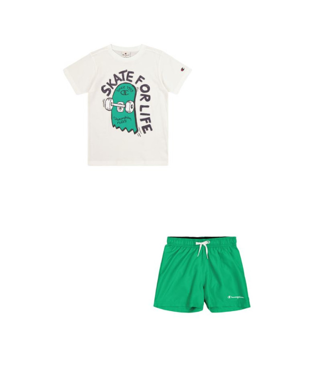 Conjunto Champion Niño Verde