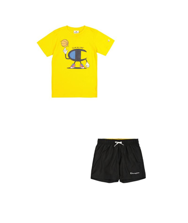 Conjunto Champion Niño Amarillo
