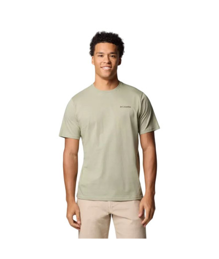 Camiseta Columbia North Cascades™ Sleeve Homem Verde Camiseta Columbia North Cascades™ Sleeve Homem Verde