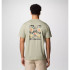 Camiseta Columbia North Cascades™ Sleeve Homem Verde