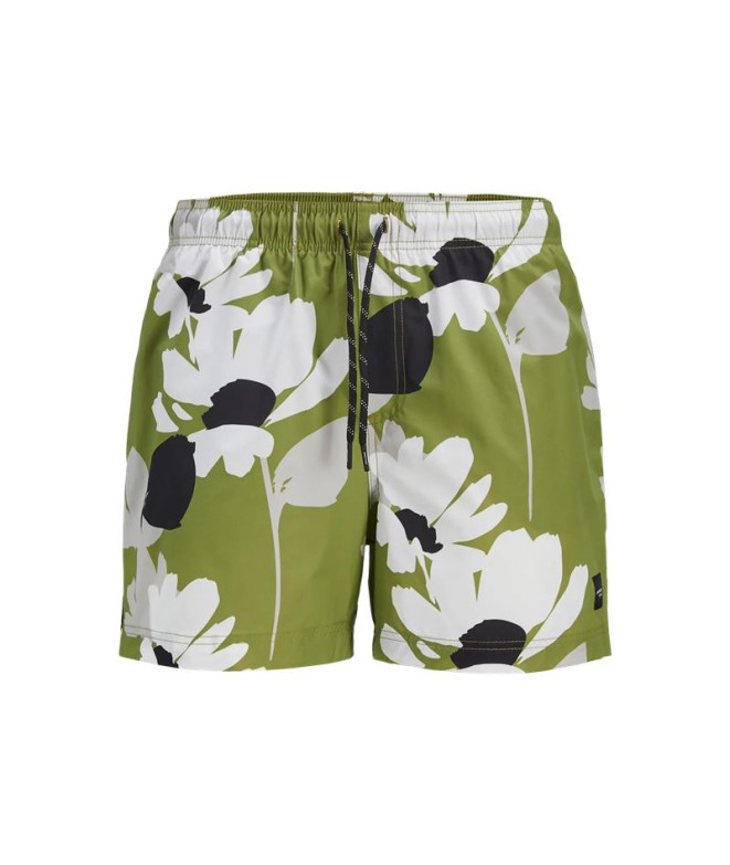 Bañador Jack and Jones Jpstmaui Jj Hombre Flower Aop Iron Gate
