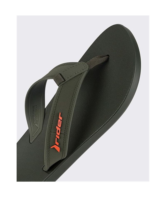 Chinelos Rider Impulse Thong Homem Verde