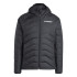 Casaco de Montanha adidas Terrex Multi Synthetic Insulated Hooded Homem Preto