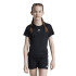 T-shirt adidas Train Essentials Regular Fit Logo Training Fille Noir/Blanc