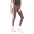 Collants adidas 3 Bandes Sj Femme Rubaur/Blanc