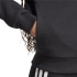 Casaco adidas Linear Ft Fz Hd Mulher Preta/Branca