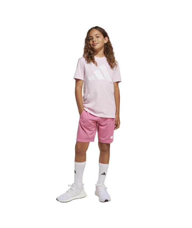 Ensemble adidas Bl T-Set Enfant Rose