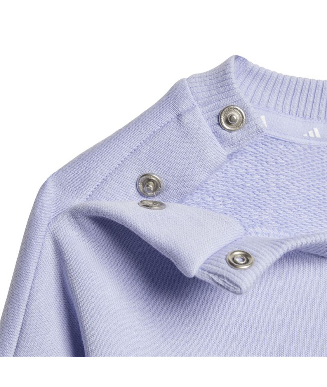 Chandal adidas I Dy Ls Jog Bebés Tonvio/Morado