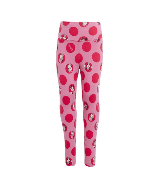 Conjunto adidas Lg Dy Mi Jog Infantil Rosa/Cinza