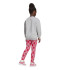 Ensemble adidas Lg Dy Mi Jog Bébés Rose/Gris
