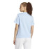 Camiseta adidas 3 Bandas Sj Mujer Azul/Blanco