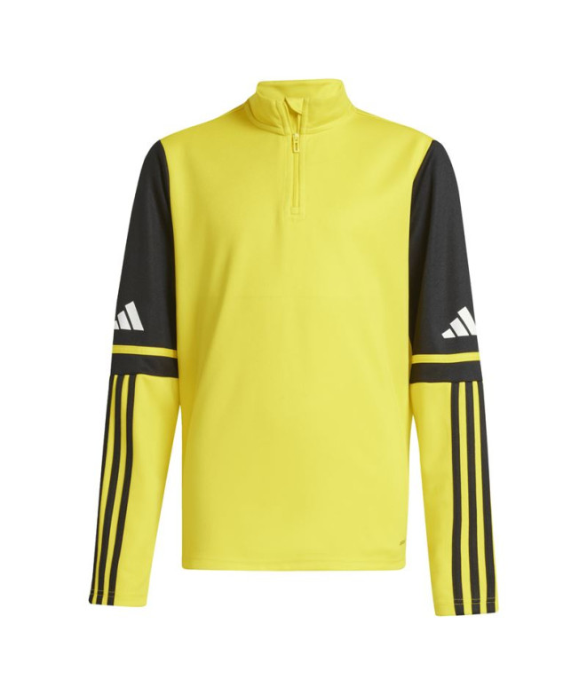 Camiseta de Fútbol adidas Squadra25 Tr Top Infantil Amarillo/Negro