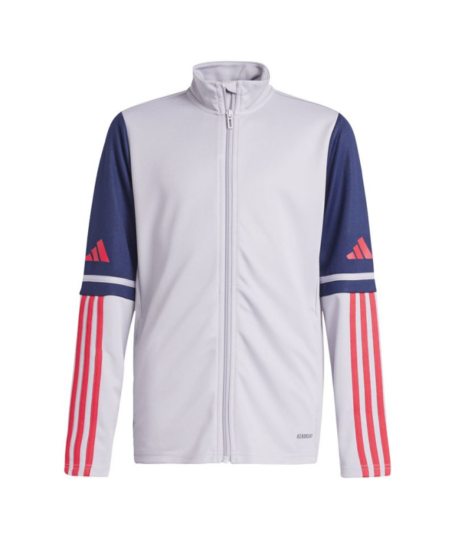 Chaqueta de Fútbol adidas Squadra25 Tr Infantil Gris