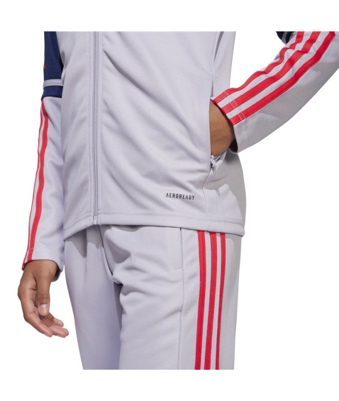 Veste de Football adidas Squadra25 Tr Enfant Gris