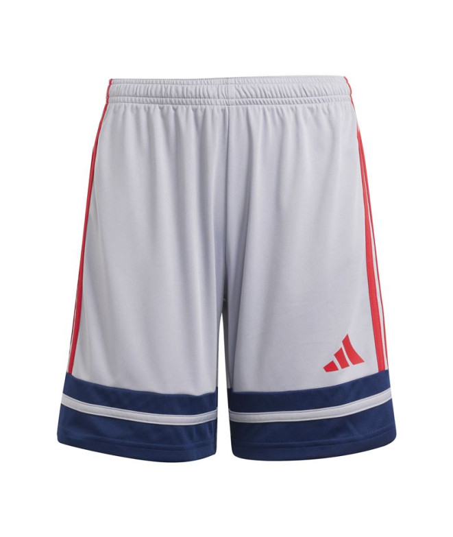Pantalones de Fútbol adidas Squadra25 Sho Infantil Gris