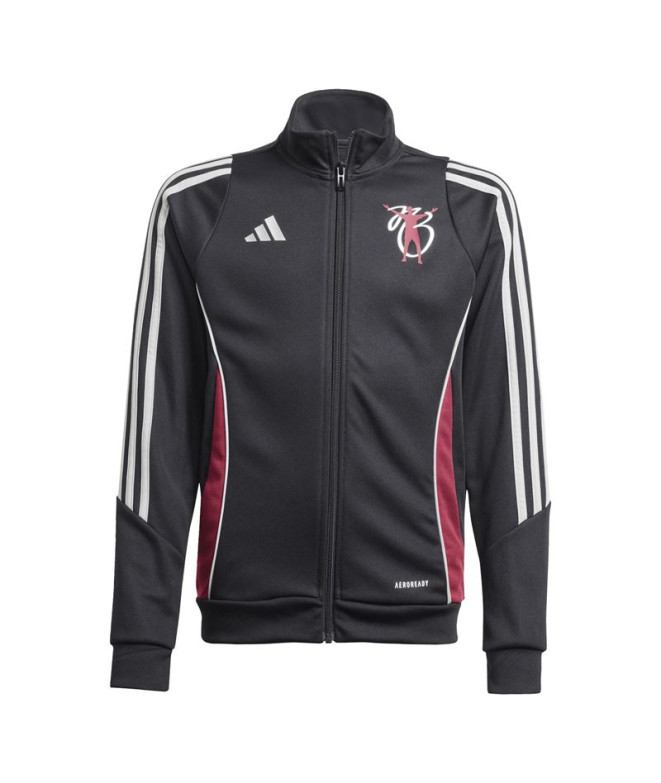 Chaqueta de Fútbol adidas Jb Tiro Infantil Negro