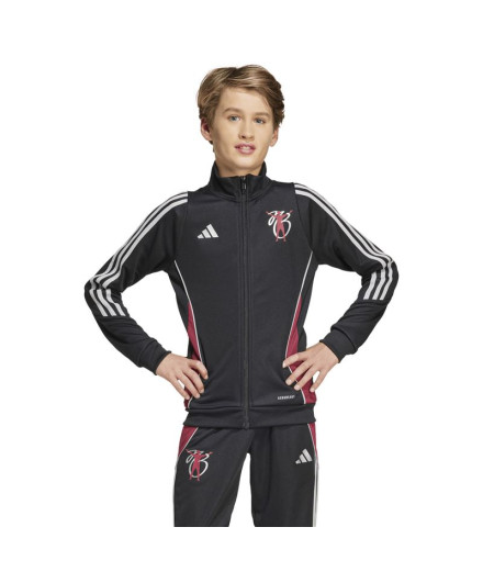 Veste de Football adidas Jb Tiro Enfant Noir 2