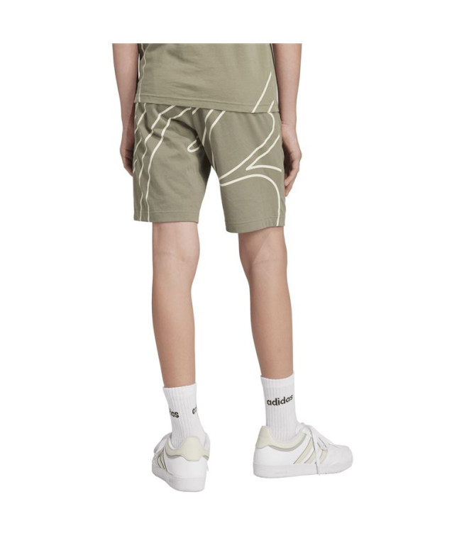 Calça de Futebol adidas Jb Cw Sho Infantil Argila