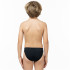 Fato de banho De Natação Aquarapid Costume Slip Preto Menino